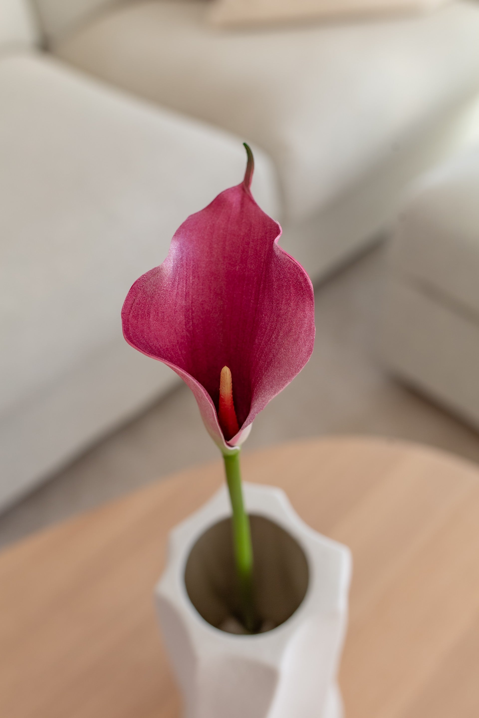 kunstig-blomst-kala-lilje-rosa