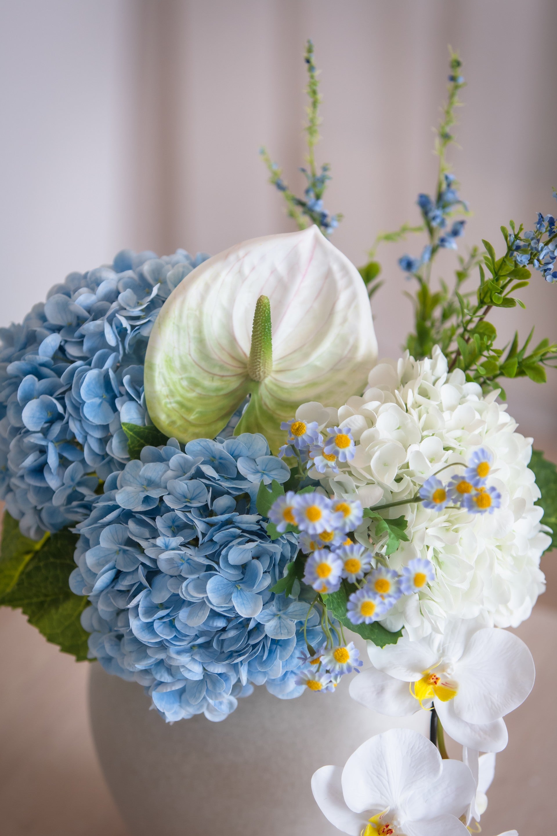 Kunstig blomsterbukett Bølgen fra Wenim Studio