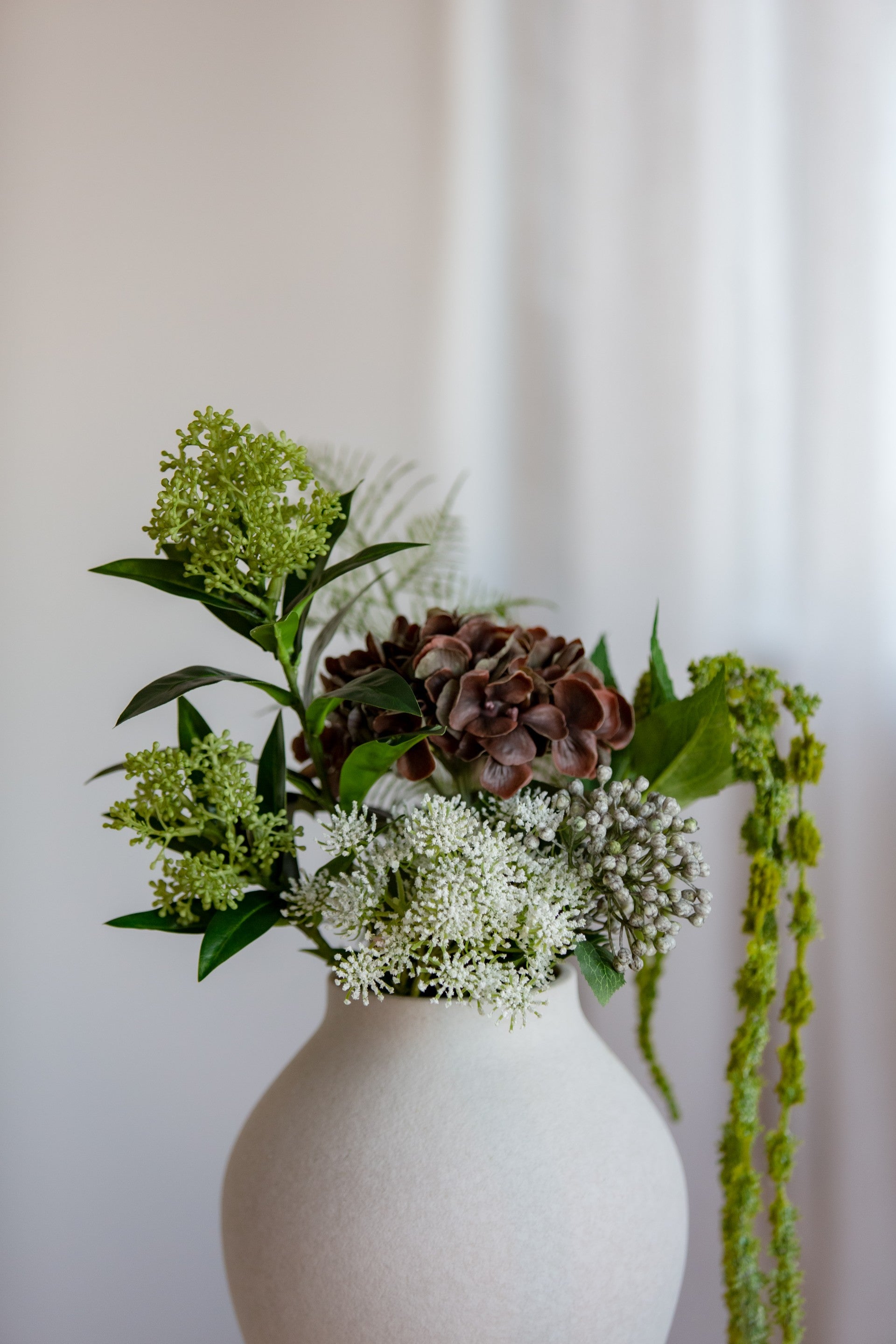 Kunstig blomsterbukett Daltind fra Wenim Studio