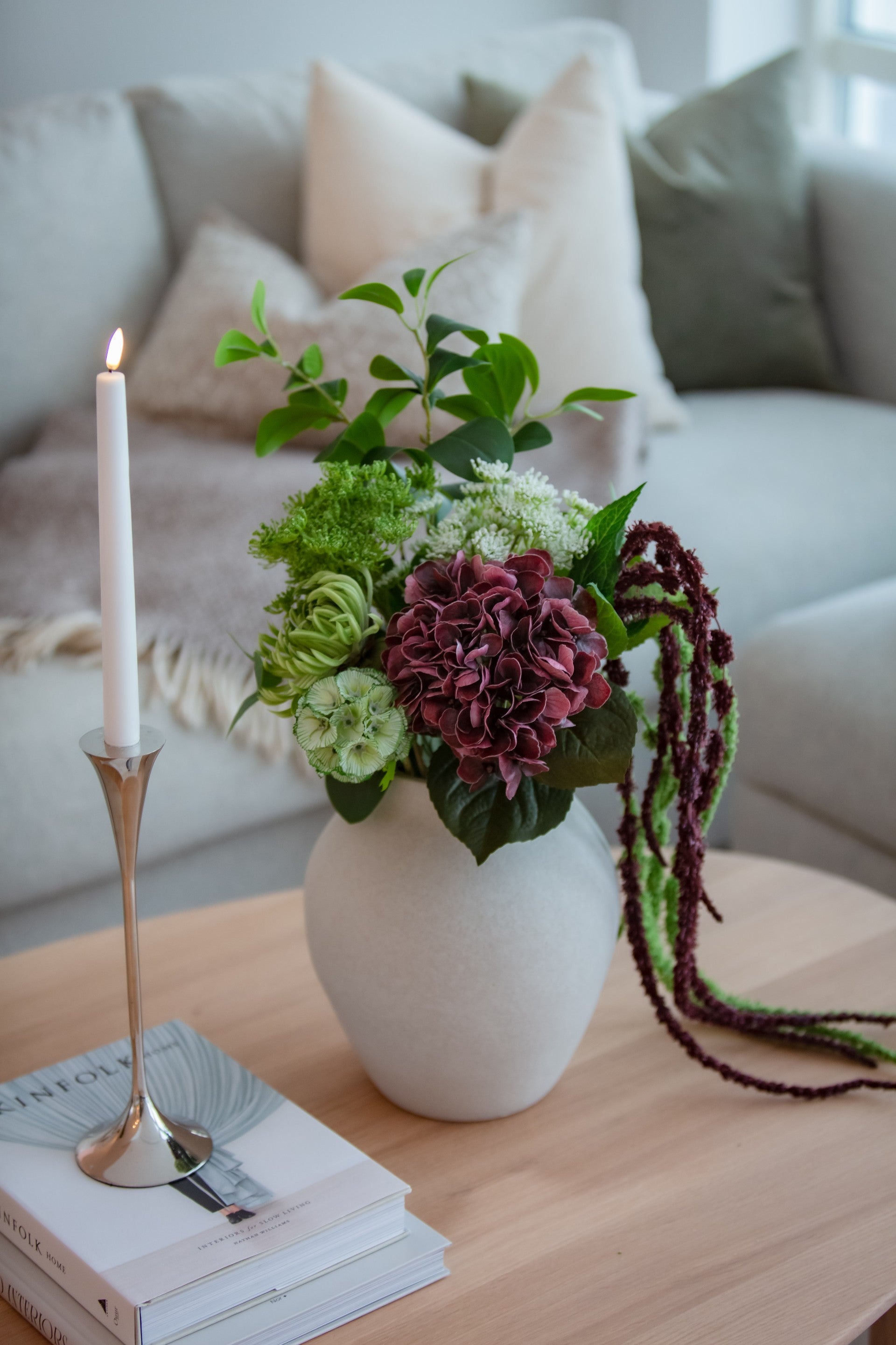 Kunstig blomsterbukett Stille Skog fra Wenim Studio