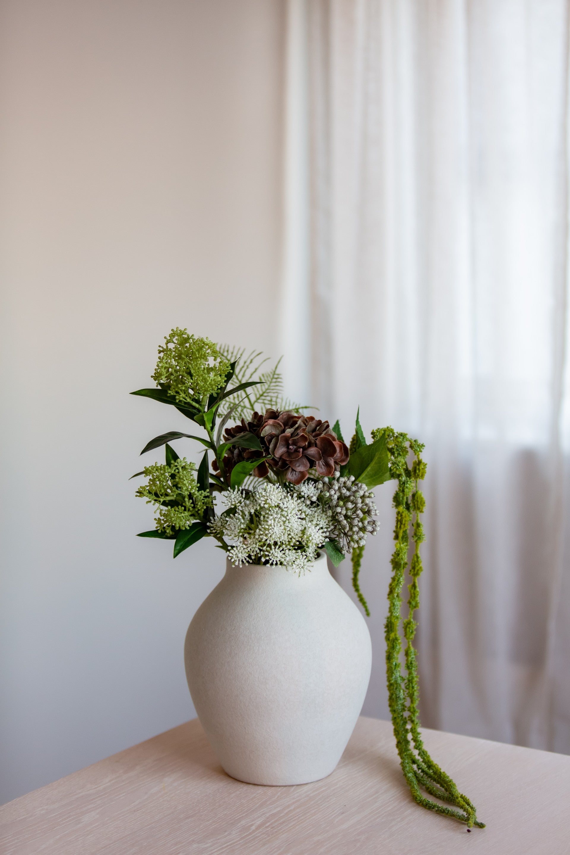 Kunstig blomsterbukett Daltind fra Wenim Studio