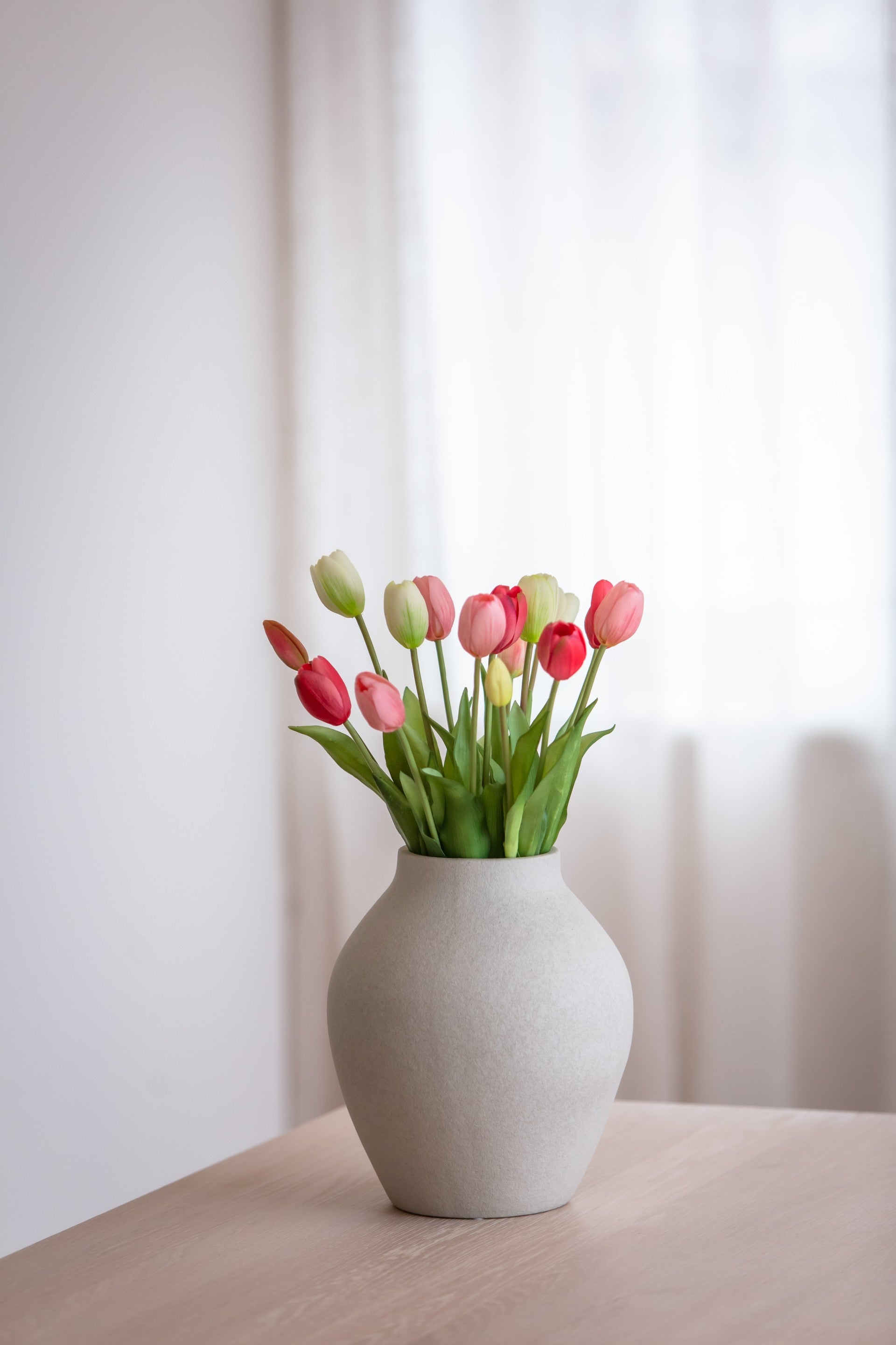 Kunstige blomster Vill vår i vase