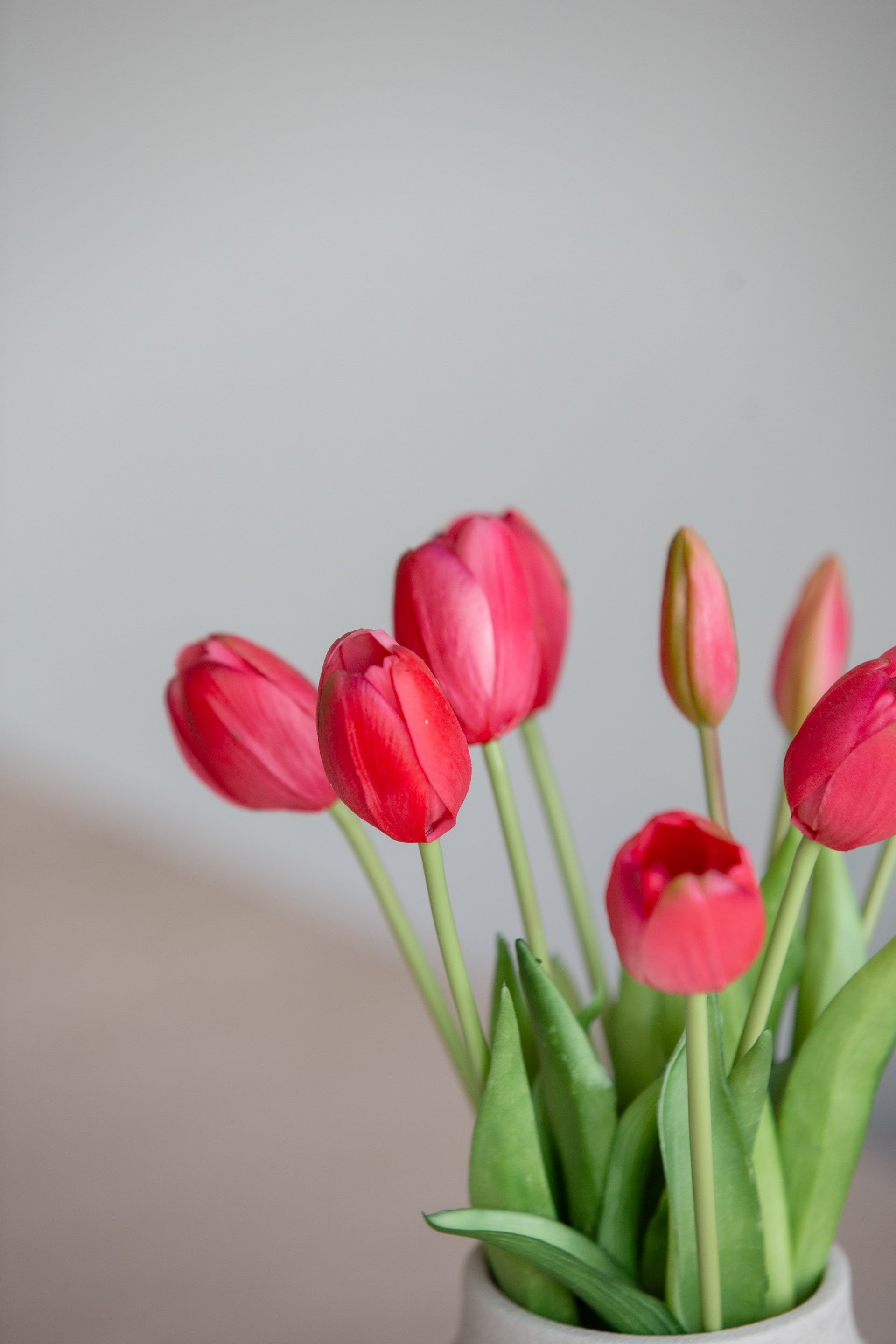 Kunstig blomsterbukett Rosa vår fra Wenim Studio