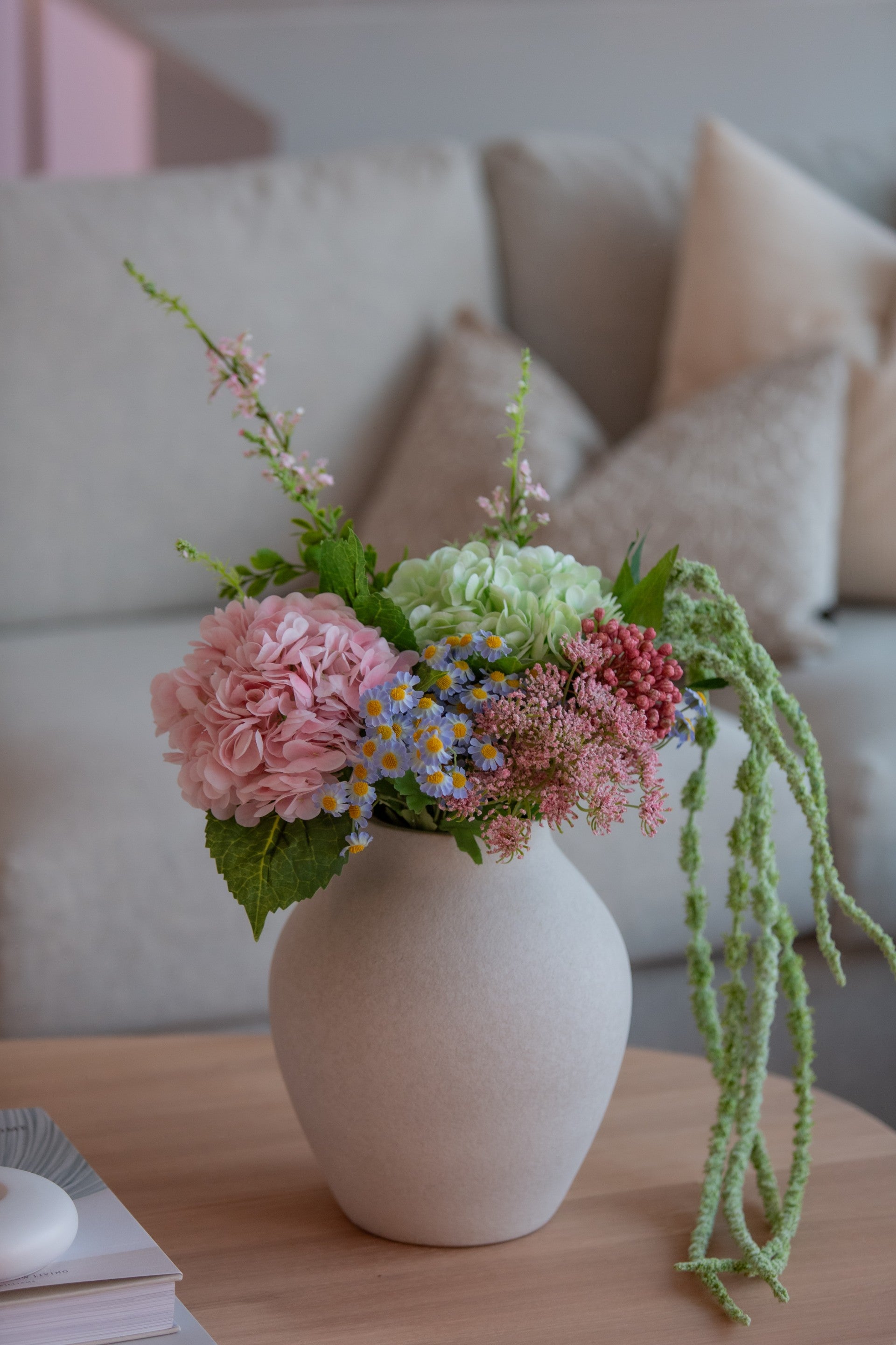 Kunstig blomsterbukett Sommernes fra Wenim Studio