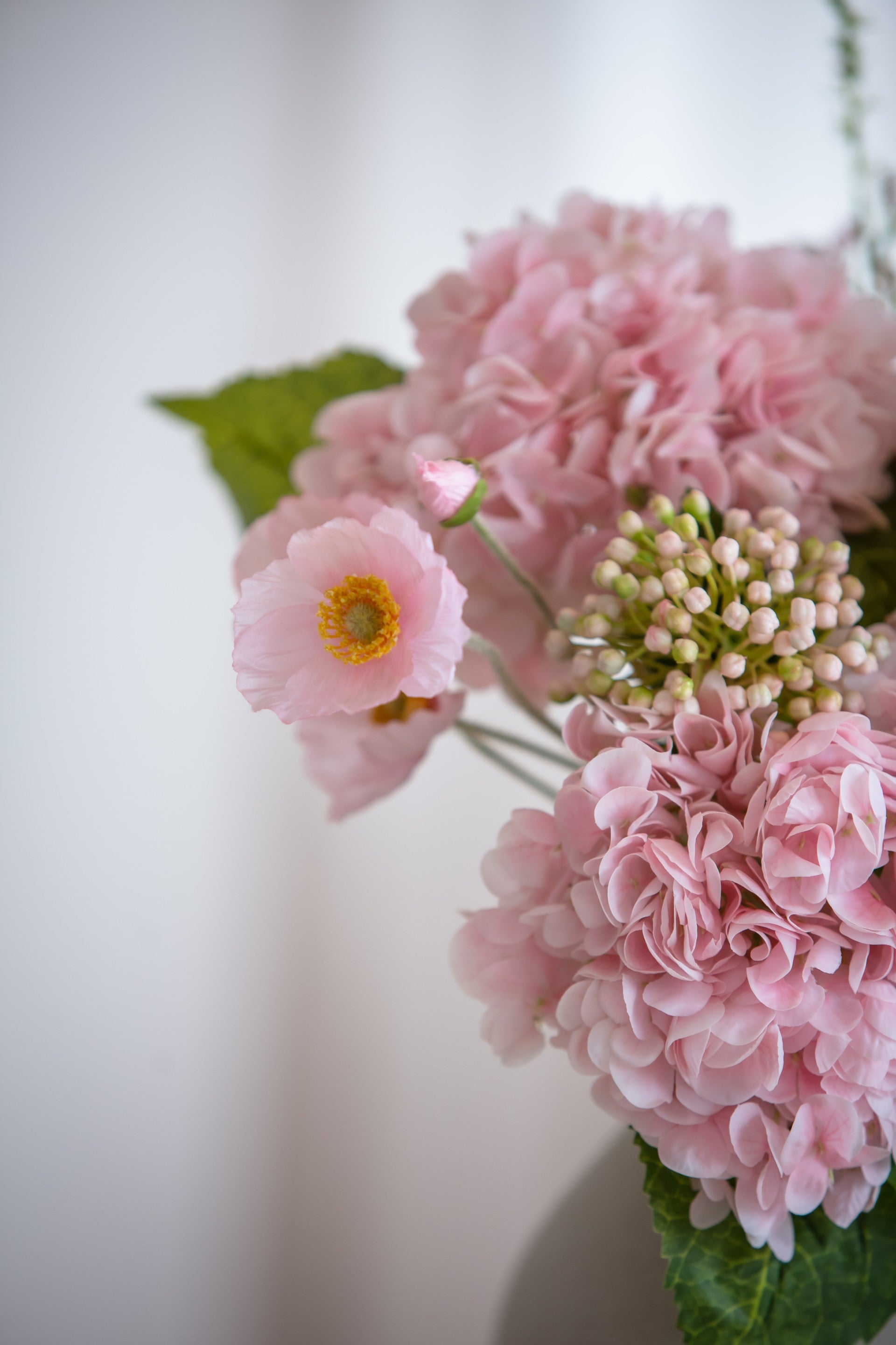 Kunstig blomsterbukett Vinterlys fra Wenim Studio