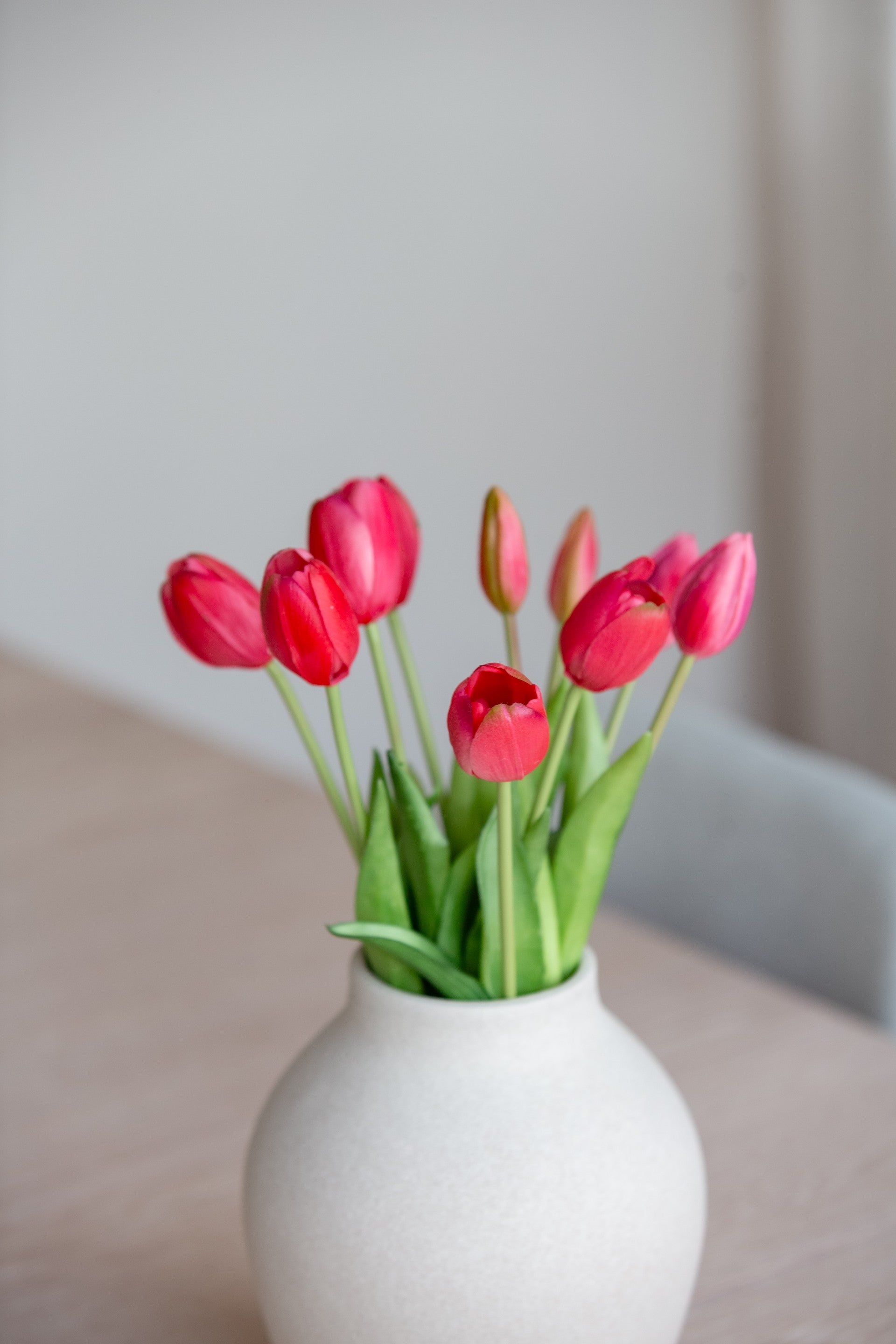 Kunstig bukett Rosa vår til interiør