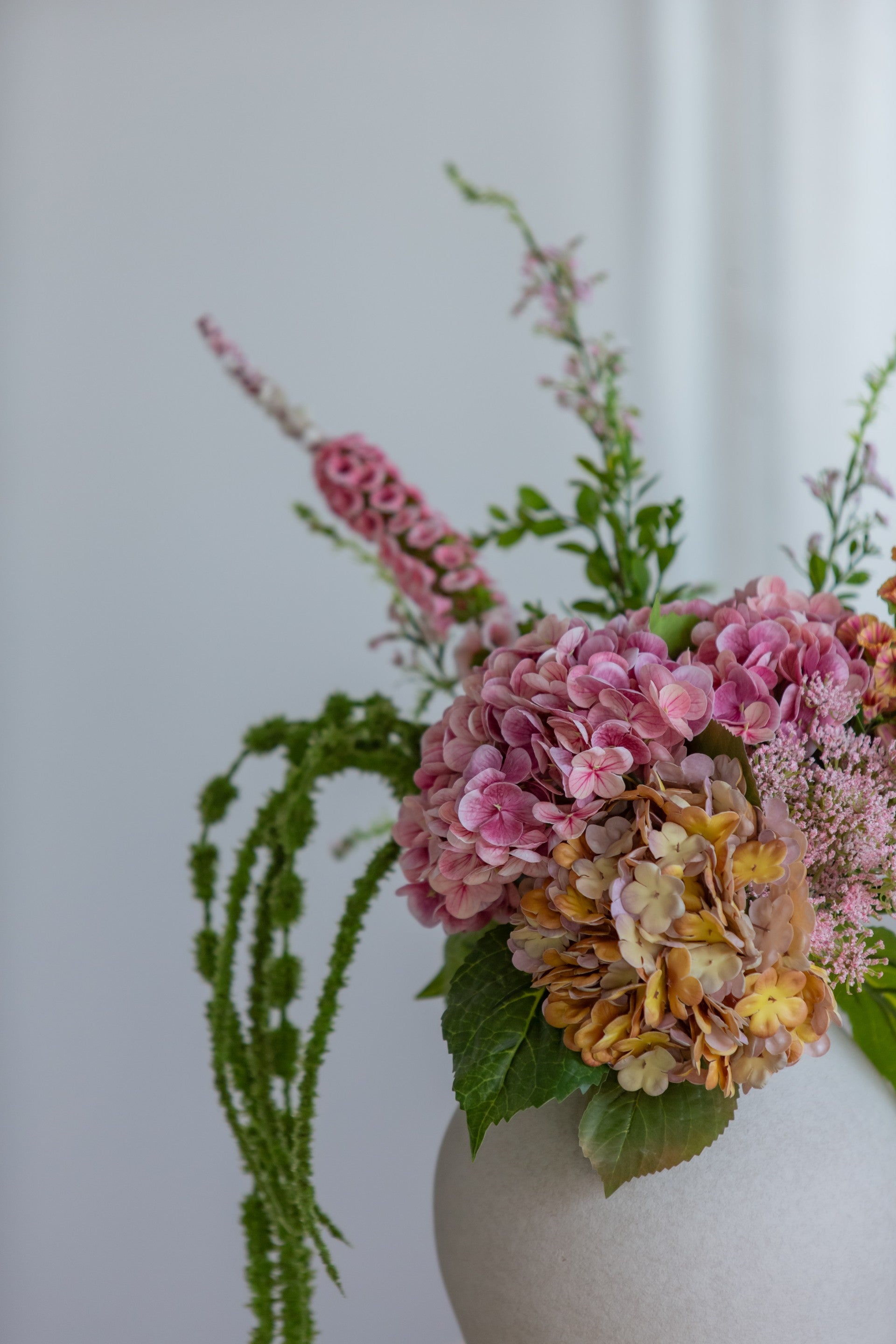 Kunstig bukett Sensommer til interiør