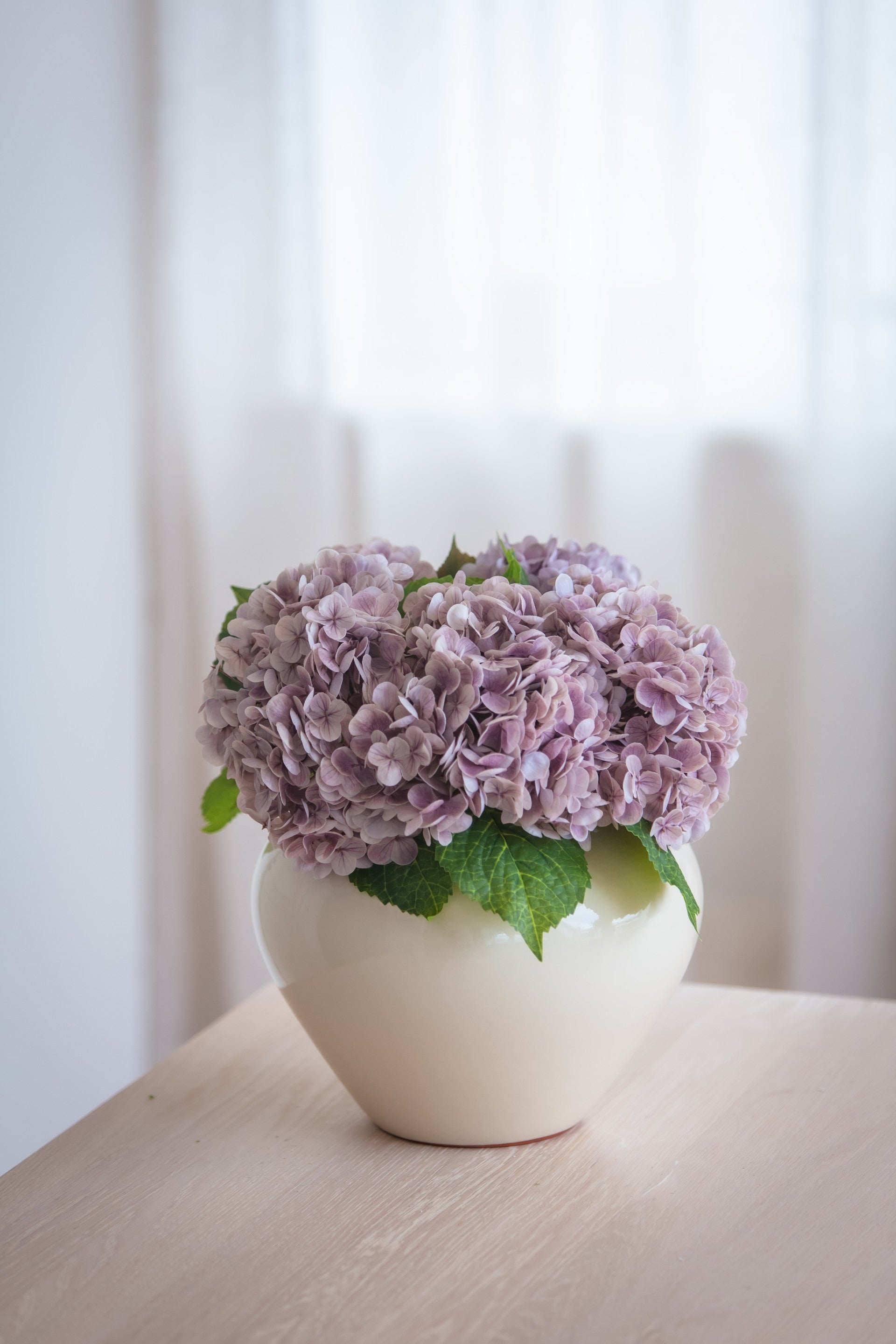 Kunstige blomster Dis i vase