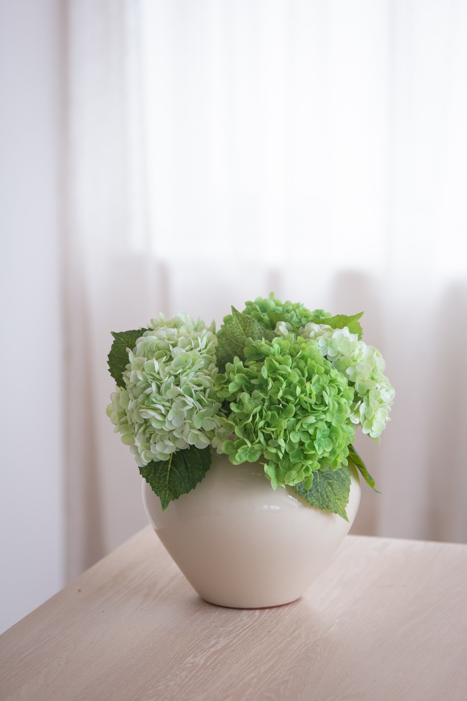 Kunstige blomster Frodig i vase