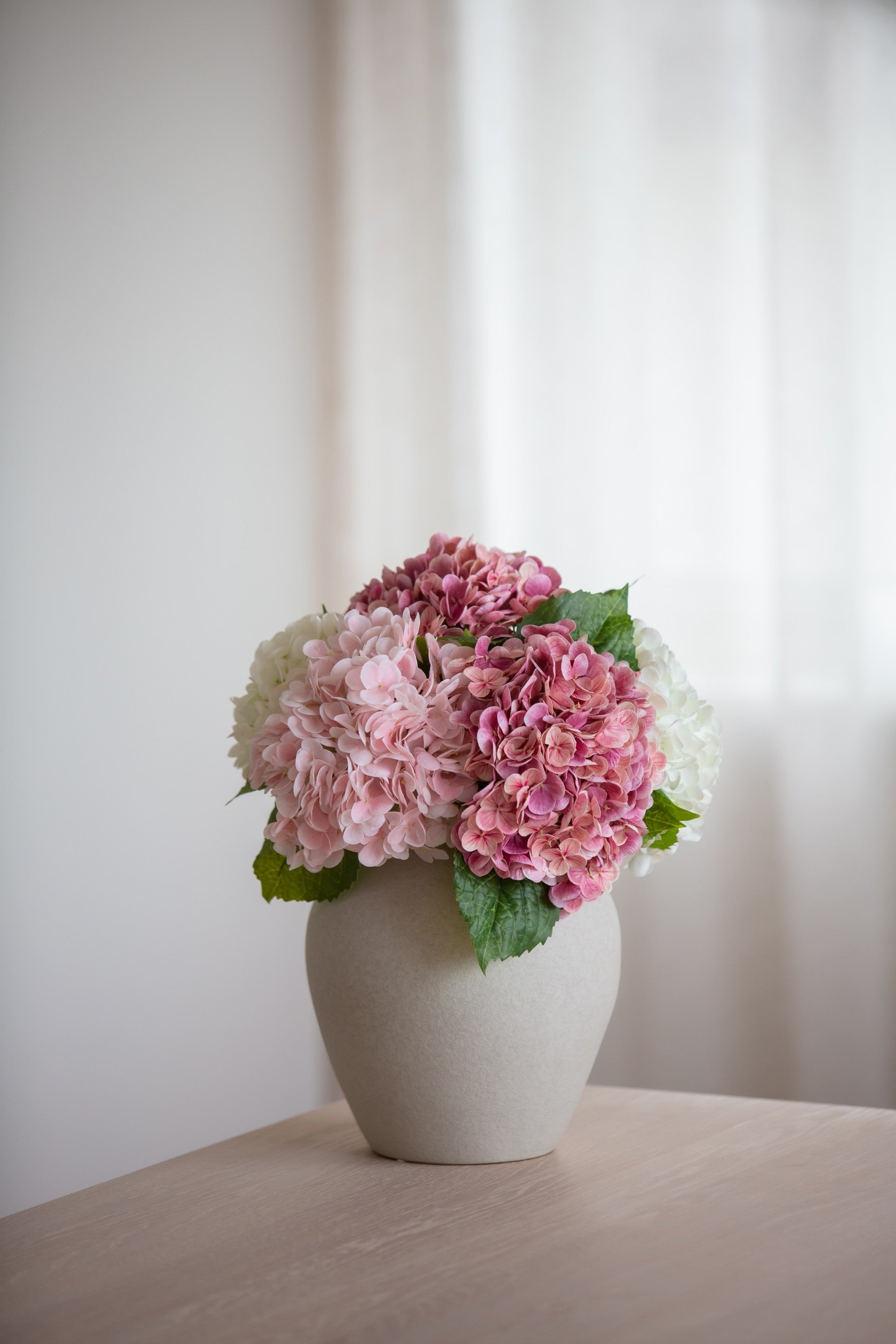 Kunstige blomster Perlemor i vase