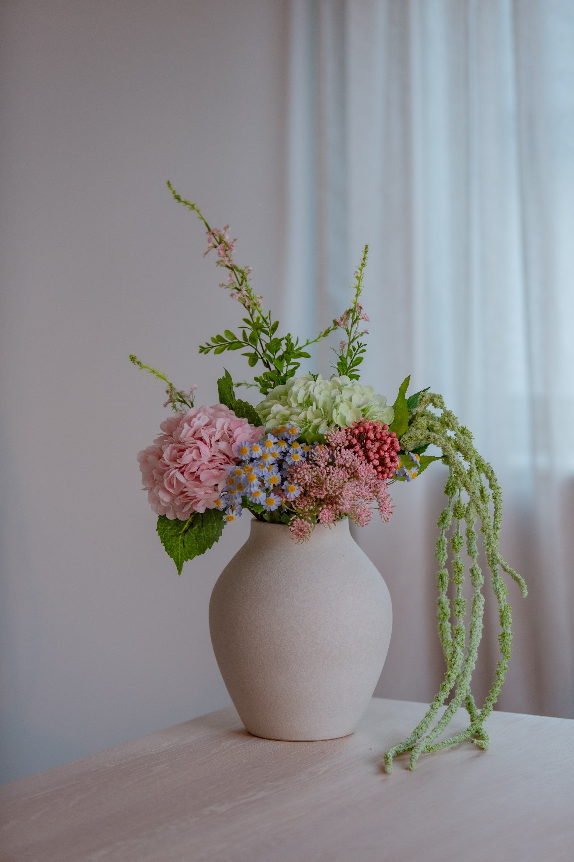 Kunstige blomster Sommernes i vase